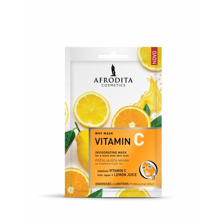 Afrodita WHY MASK C-Vitamin Bőrtónus kiegyenlítő Maszk